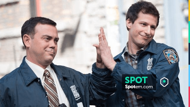 The windproof jacket NYPD Jake Peralta Andy Samberg in the series Brooklyn Nine Nine Spotern