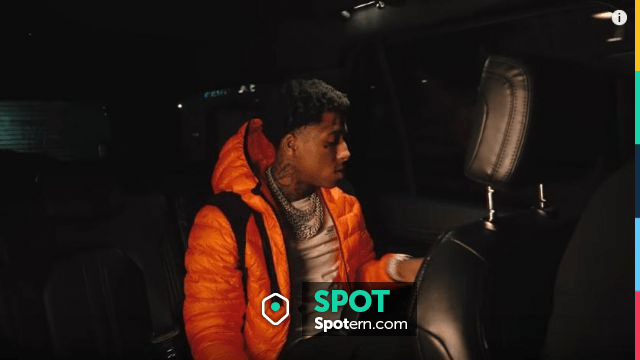 Mackage Hooded Down Vest Outfit Of NBA Youngboy In The Story Of O.J. (Top  Version) (2020)