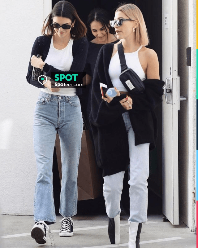 Dior Oblique Travel Kit Blue worn by Kendall Jenner West Hollywood