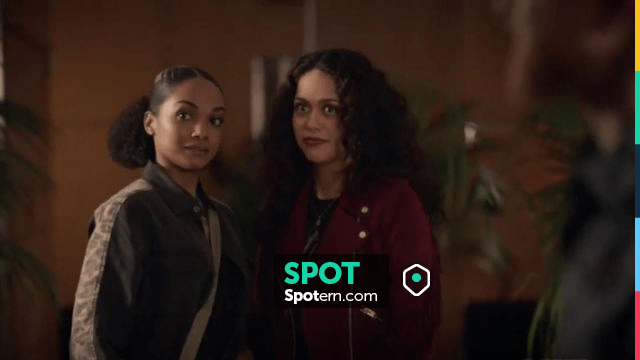 Suede Biker Jacket Worn By Angela Lopez Alyssa Diaz In The Rookie Season 2 Episode 12 Spotern