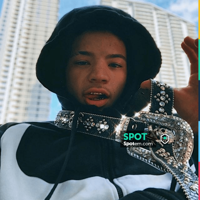 BB. Simon belt worn by Lil Mosey on his Instagram account