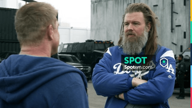 Majestic Royal Los Angeles Dodgers Full-Zip Jacket worn by Terry Luca (Ryan  Hurst) in S.W.A.T. (S03E17)