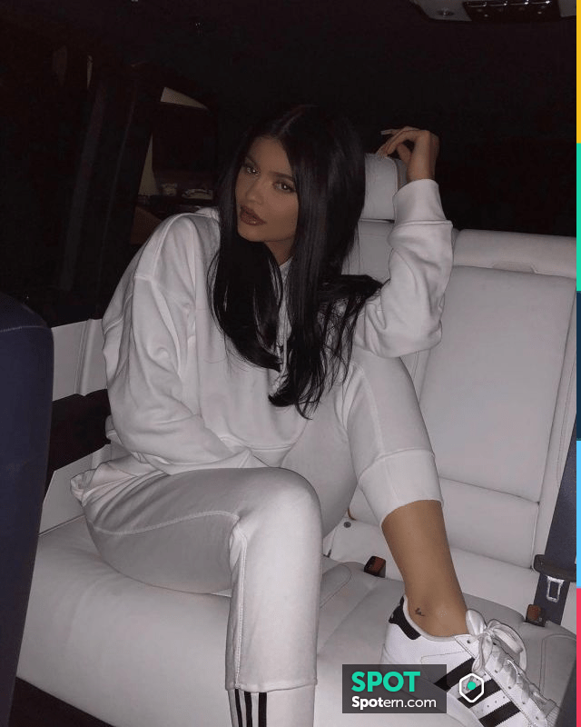 Kylie Jenner Wears Adidas Originals Superstar Sneakers