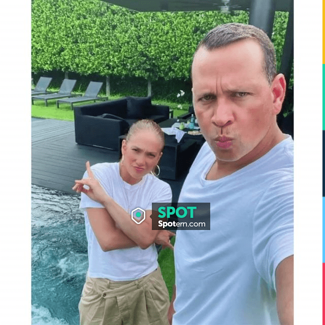 Lana Jewelry Flawless Cross Pendant Necklace worn by Jennifer Lopez