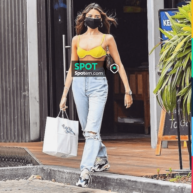 Louis Vuitton Pochette Accessories Bag worn by Madison Beer Croft Alley  January 28, 2020