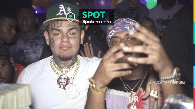 Green Oakland Athletics Hat worn by 6ix9ine in Tati feat. DJ SpinKing (WSHH  Exclusive - Official Music Video)