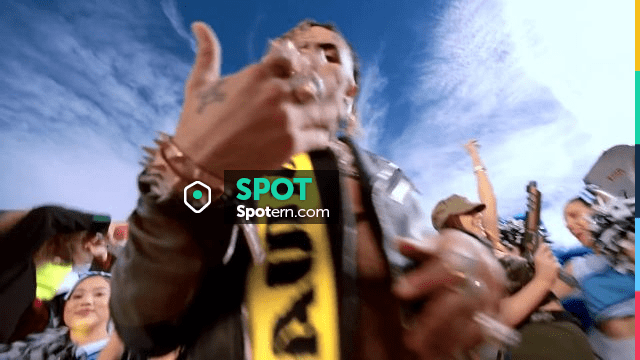 Lil Pump Racks On Racks Spike Bracelets worn by Lil Pump in