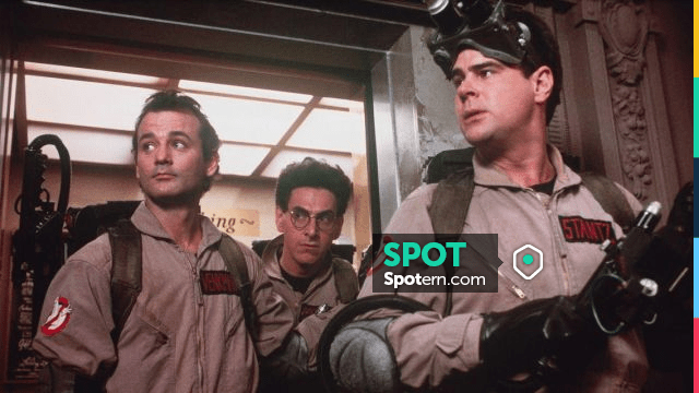Ghostbusters jumpsuit worn by Dr. Raymond Stantz (Dan Aykroyd) in ...