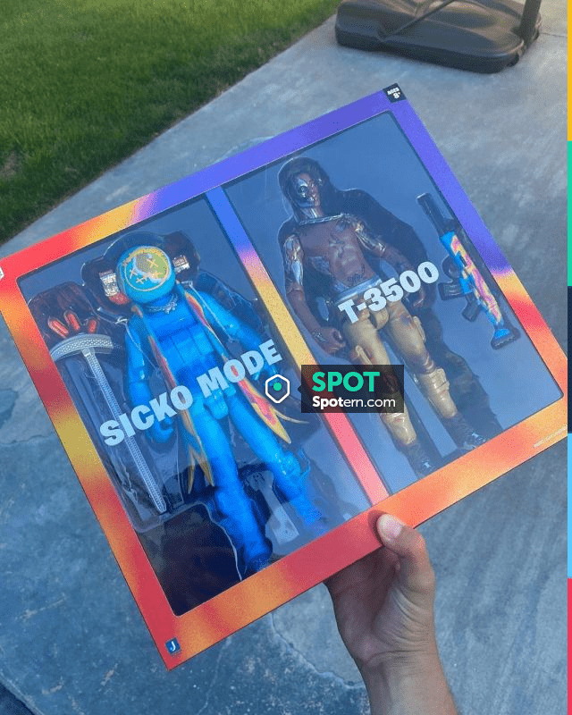 Travis Scott Cactus Jack Fortnite 12 Action Figure Duo Set - US