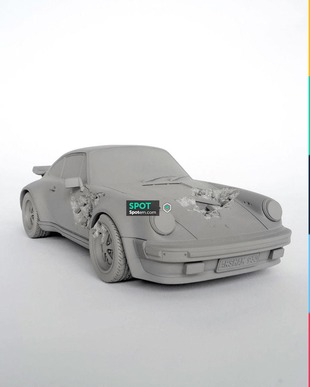 daniel arsham Porsche 911 Turbo コラボ ポルシェ 911 ターボ