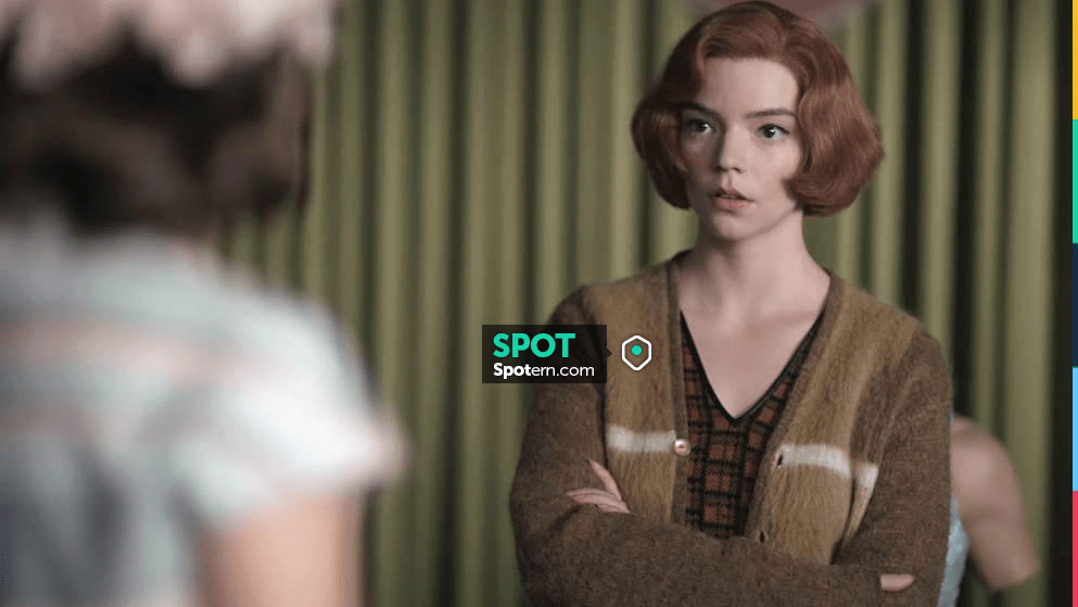 queen's gambit cardigan