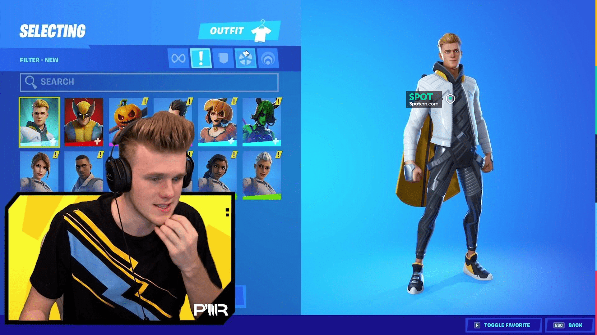 Lachlan Jacket Skin in MY FORTNITE SKIN REVEAL! | Spotern