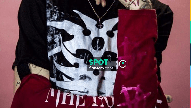 New Jersey's Devil's 1990's Vintage Jersey in red worn by Lil Peep