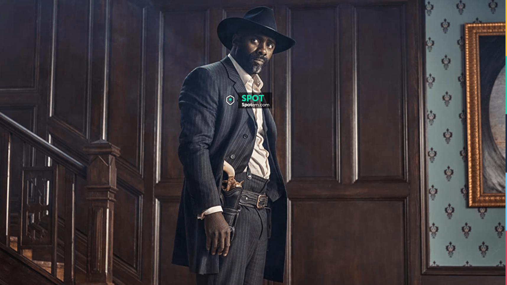 Movie Merchandise : Idris Elba Extraction 2 Black Coat