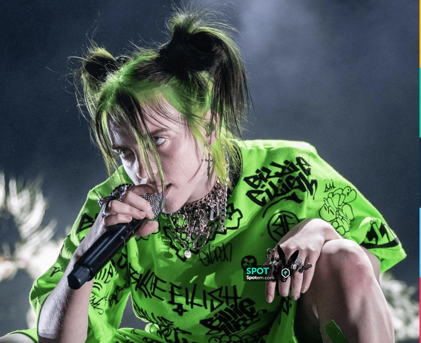 The Heart of Bone jewelry worn by Billie Eilish during Radio 1'