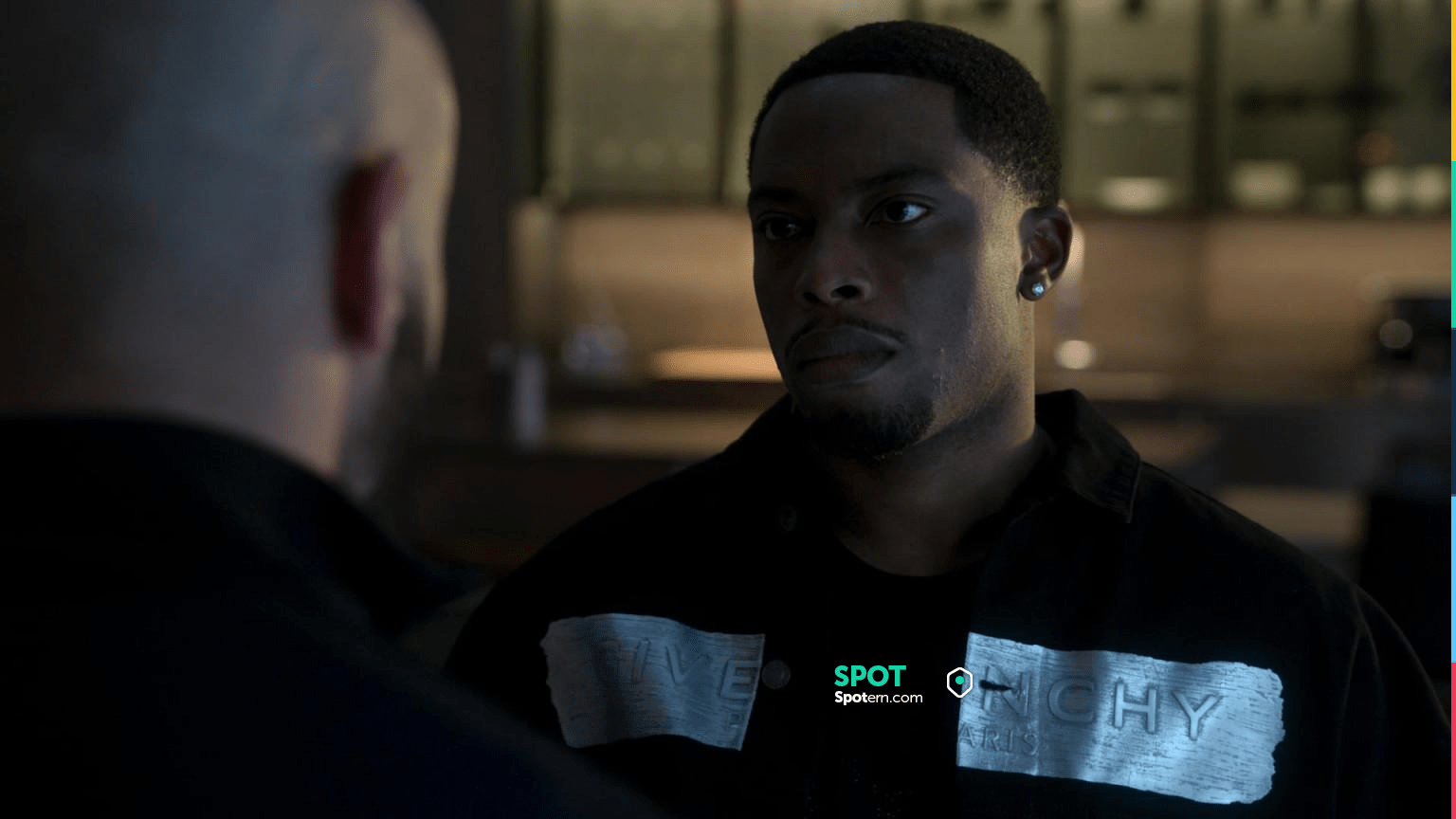 Givenchy reversible logo-print puffer jacket worn by Cane Tejada (Woody  McClain) as seen in Power Book II: Ghost (S02E03)