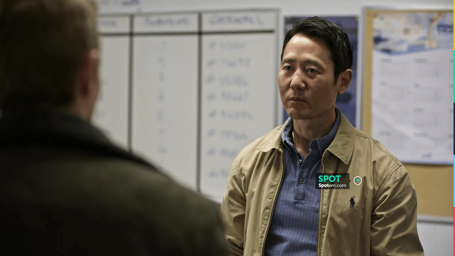 Polo Ralph Lauren Windbreaker Harrington Jacket worn by Joon-Ho (Rob Yang)  as seen in The Now TV series outfits (Season 1 Episode 4) | Spotern