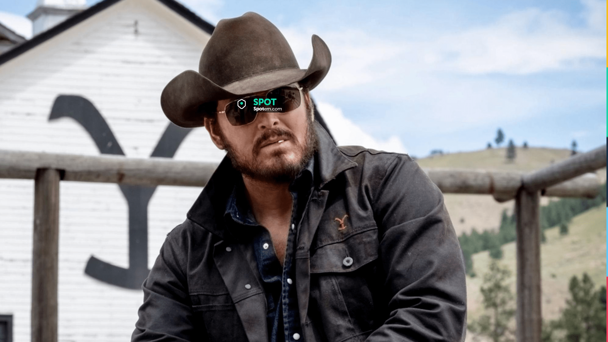 Sunglasses Oliver Peoples Clifton worn by Rip Wheeler (Cole Hauser) in the  series Yellowstone (Season 3 Episode 1) | Spotern