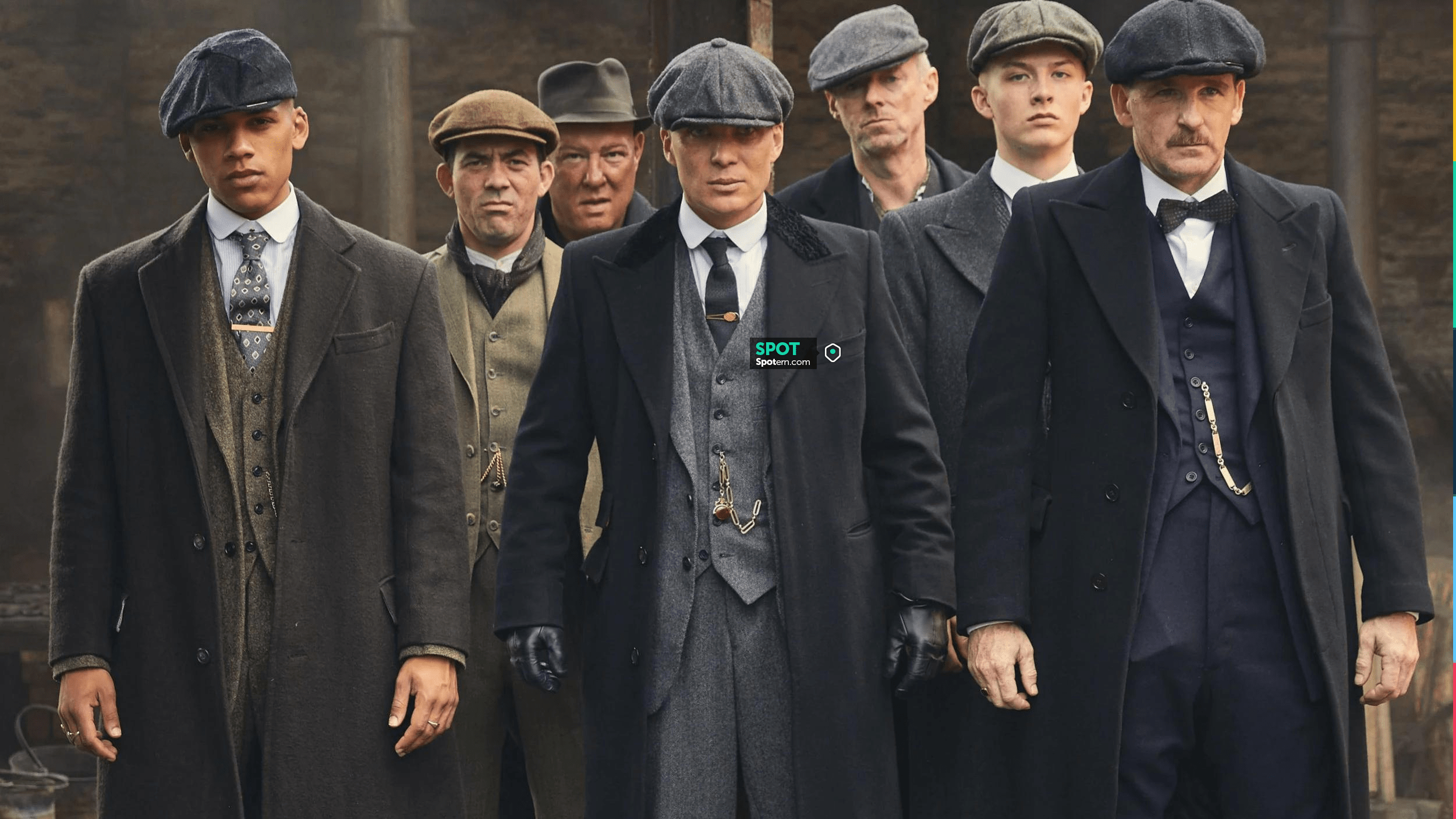 Old World Style Overcoat worn by Thomas Shelby (Cillian Murphy) in ...