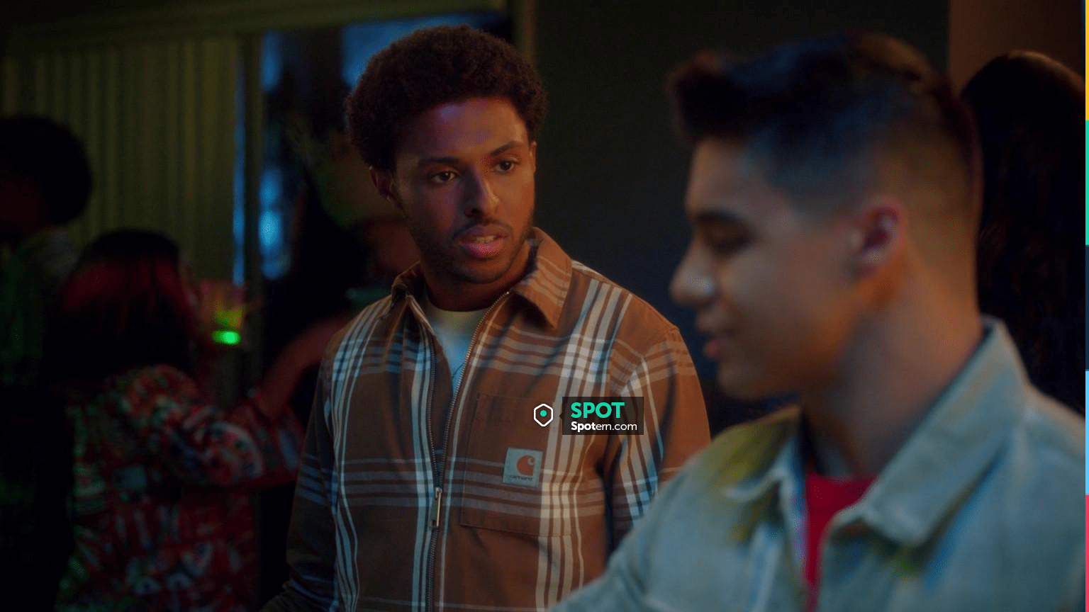 onderpand Ringlet verf Carhartt WIP Cahill Shirt Jacket worn by Doug Edward (Diggy Simmons) in  grown-ish TV series (S04E17) | Spotern