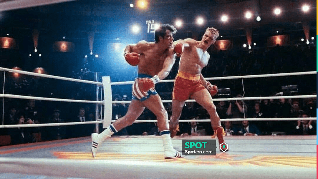 tsunami Ficticio maravilloso Red Adidas Boxing Shoes worn by Ivan Drago (Dolph Lundgren) as seen in Rocky  IV movie | Spotern
