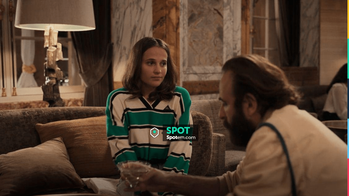 Urban Outfitters Iets Frans.. Gray Sweatshirt Worn By Alicia Vikander As  Mira Harberg In Irma Vep S01E08 The Terrible Wedding (2022)