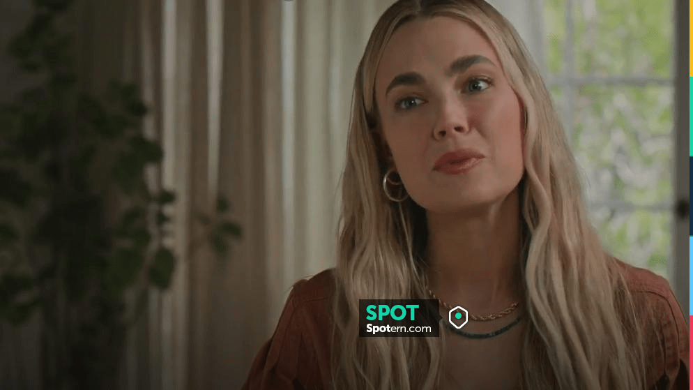 Madewell French Rope Chain Necklace worn by Maggie (Rebecca Rittenhouse