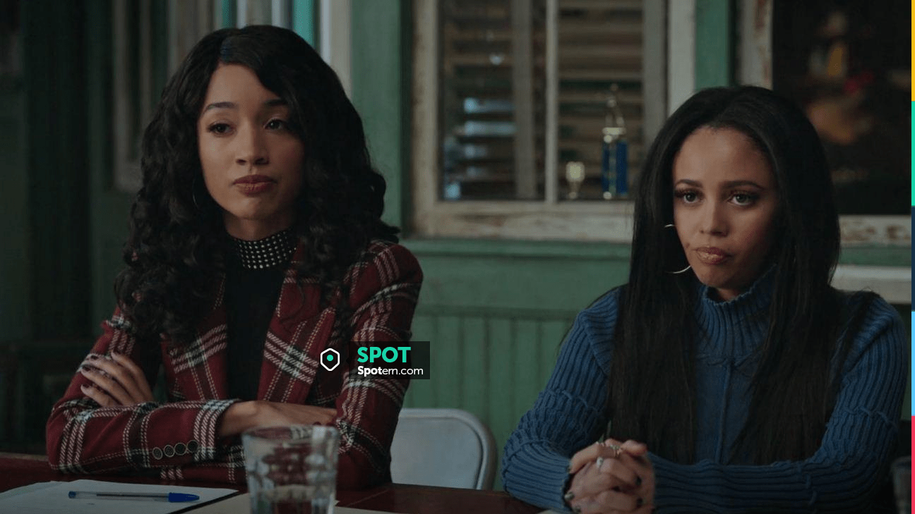 Smythe Duchess Plaid Wool Blazer Worn By Tabitha Tate (erinn Westbrook 