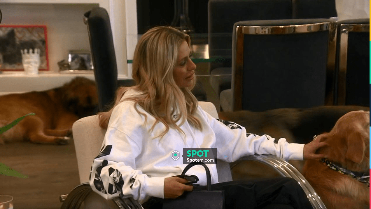 Louis Vuitton Monogram Pocket Sporty Zipper Pant worn by Dorit Kemsley as  seen in The Real Housewives of Beverly Hills (S12E16)