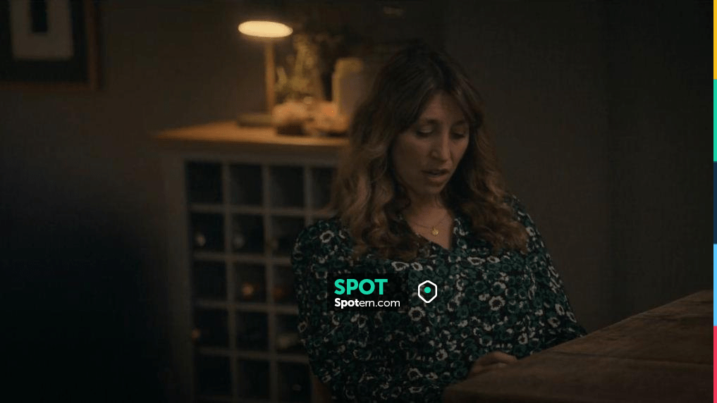 Whistles Millie Dandelion Floral Dress worn by Ally (Daisy Haggard) as