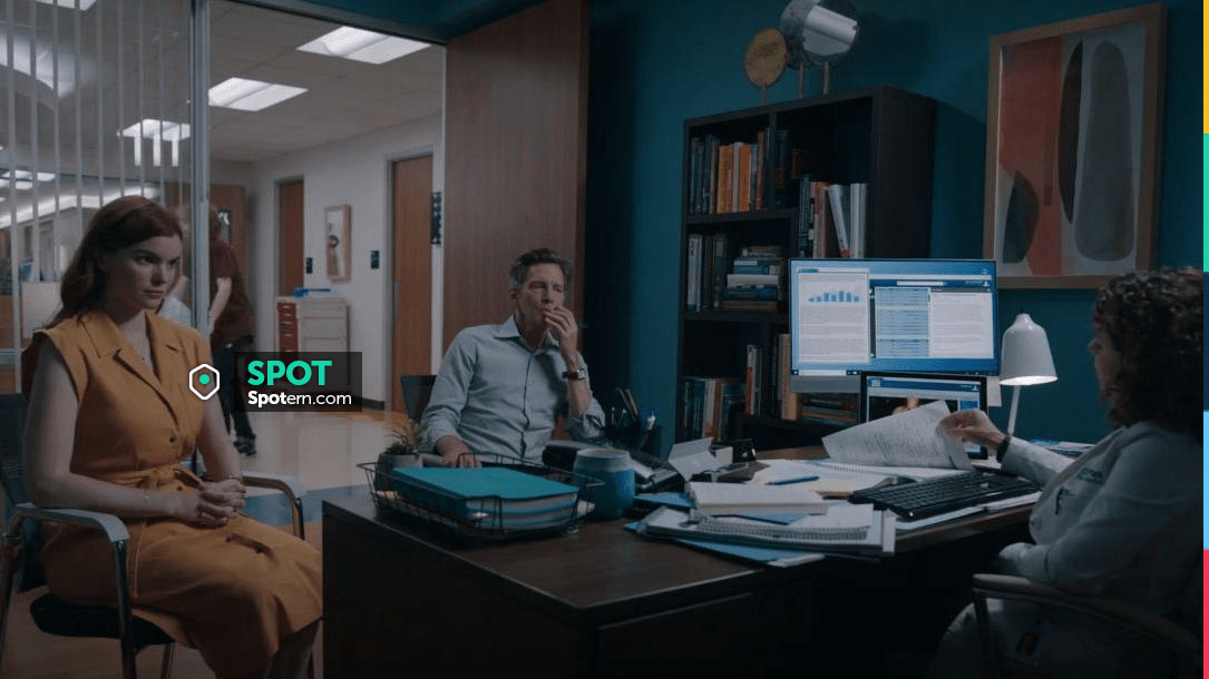 Rag and Bone Helena Midi Dress worn by Dr. Kincaid Sullivan (Kaley Ronayne) as seen in The