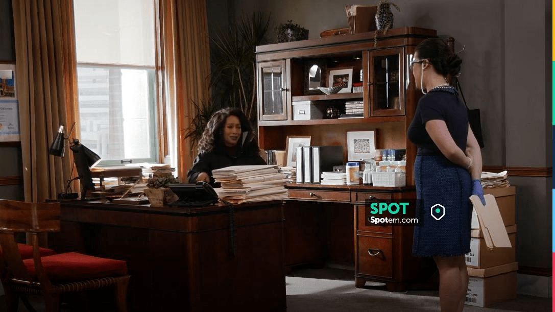 Boss Vomanda Tweed Suit Skirt worn by Sherri Kansky (Ruthie Ann Miles ...