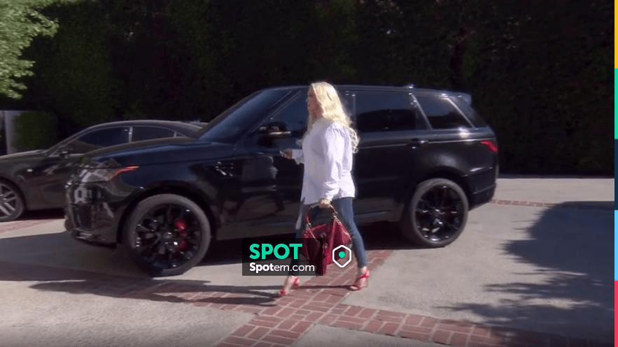 Gucci Indy Babouska Red Python Bag worn by Erika Jayne as seen in