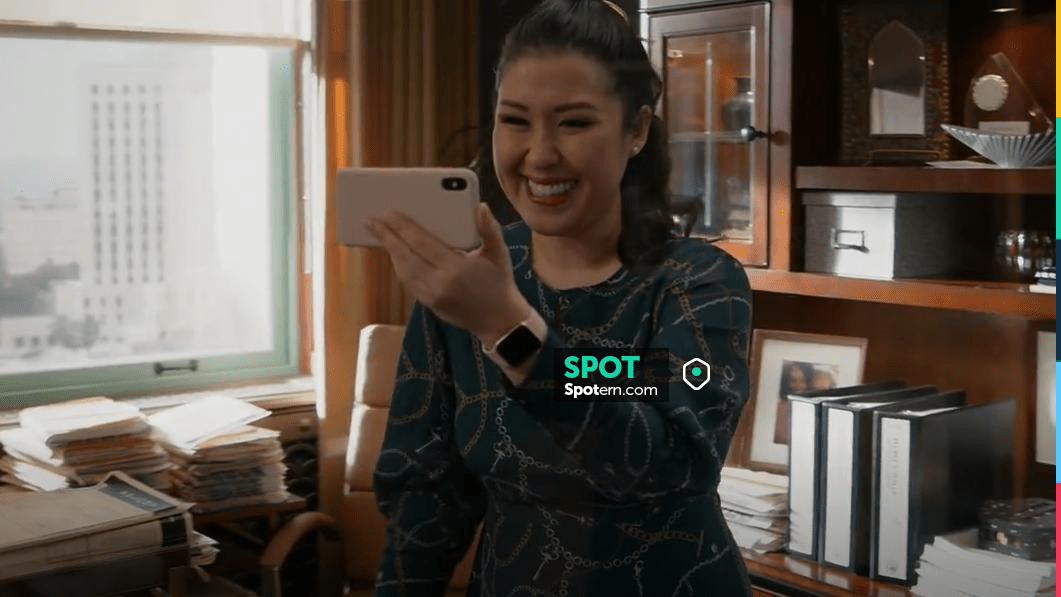 Hobbs London Angela Dress worn by Sherri Kansky (Ruthie Ann Miles) as ...