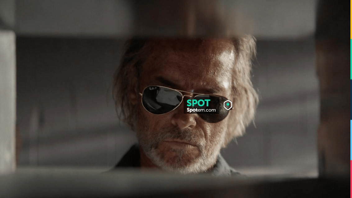 RayBan sunglasses worn by Bruce Cogburn (Guy Pearce) as seen in The