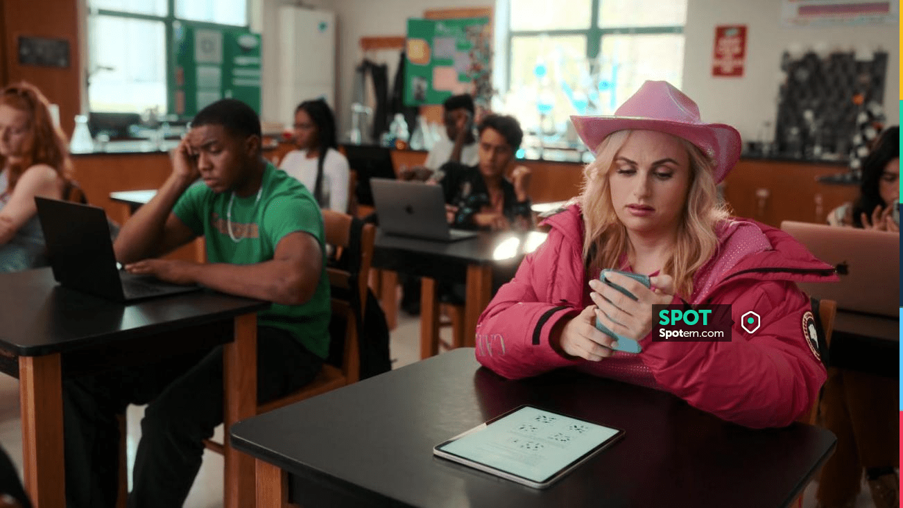 Canada Goose Approach Pink Parka Jacket worn by Stephanie (Rebel Wilson