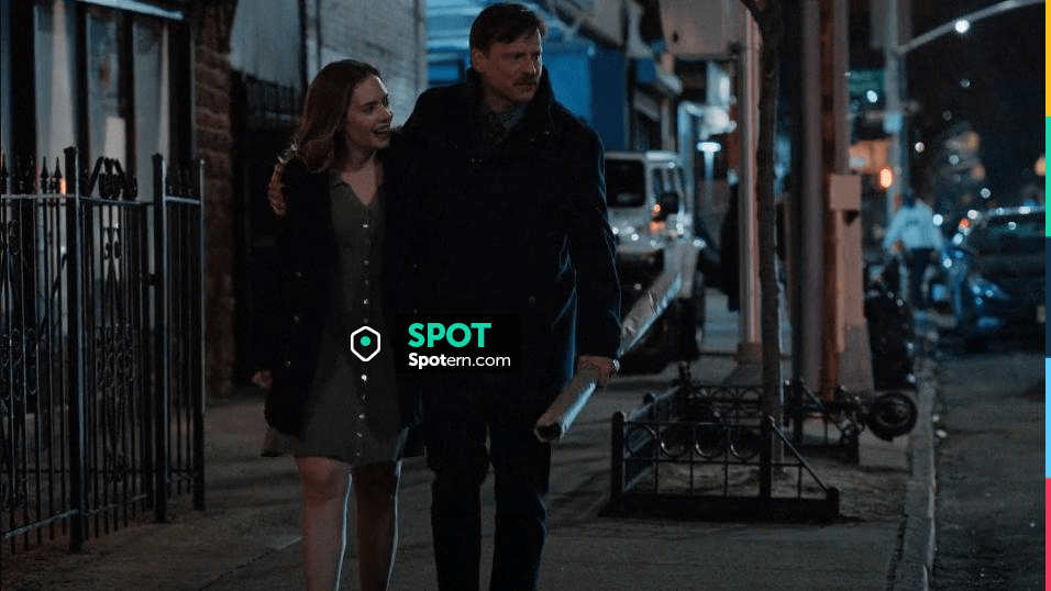 Maje Buttoned Knit Dress worn by Corinne Moynahan (Caitlin Mehner) as