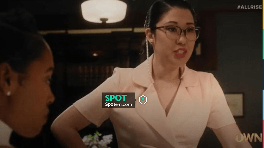 Black Halo Ingrid Trench Dress worn by Sherri Kansky (Ruthie Ann Miles ...