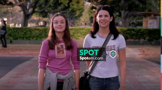 Grey New York Shirt T Shirt Worn By Lorelai Gilmore Lauren Graham In