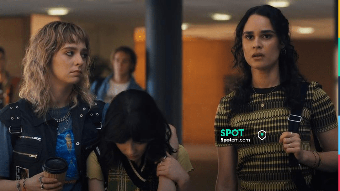 Bronwyn Rojas Zara Jacquard T-Shirt worn by Bronwyn Rojas (Marianly Tejada) as seen ...