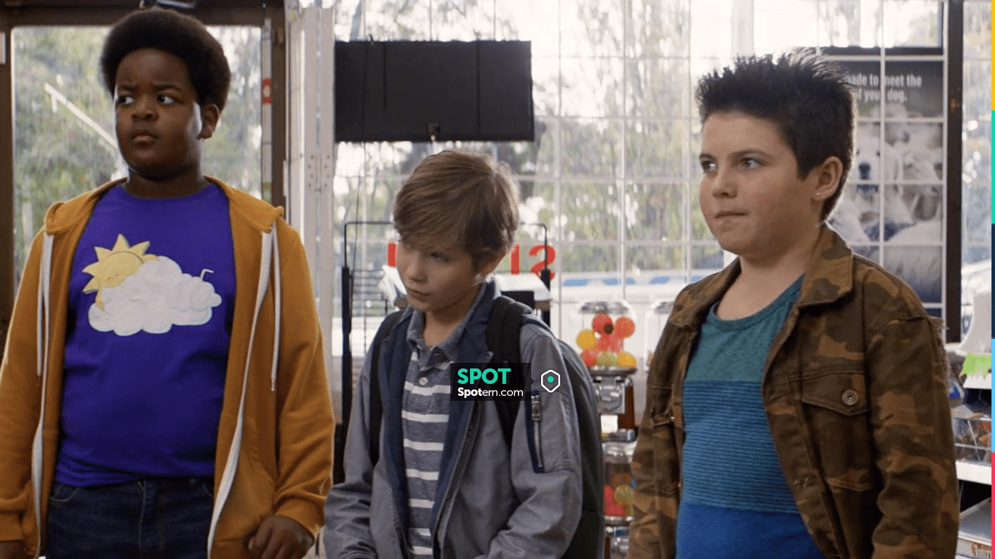 Blue bomber Jacket worn by Max (Jacob Tremblay) in Good Boys | Spotern