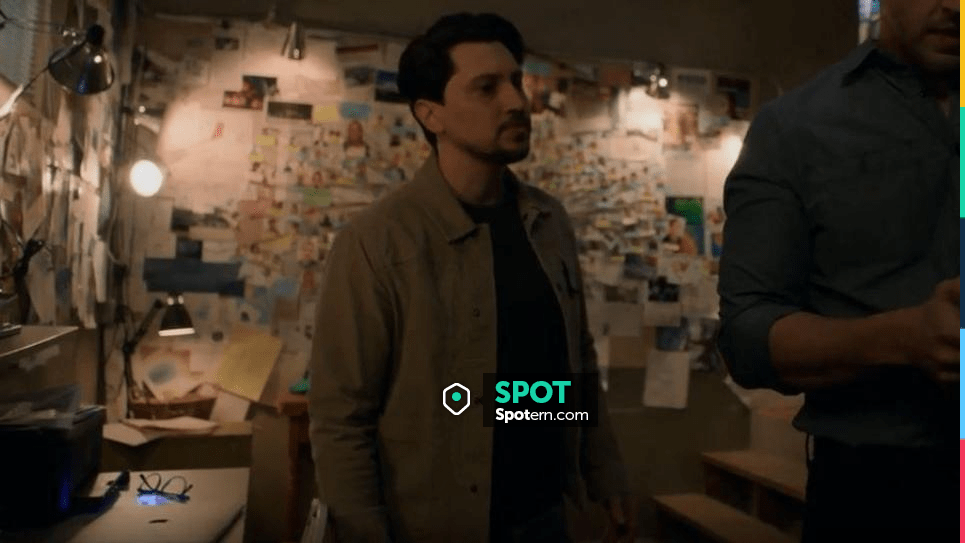 Banana Republic Corduroy Trucker Jacket worn by Eagan Tehrani (Ali