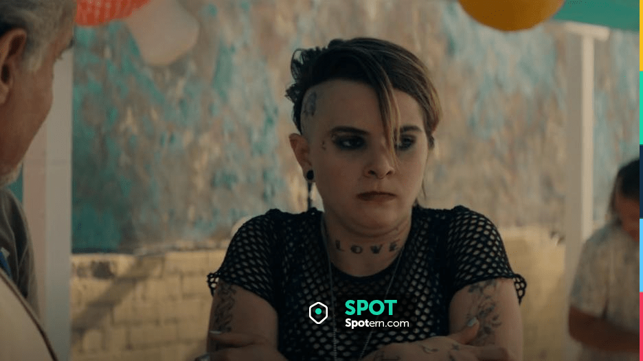 Junya Watanabe Camiseta de punto de cuello redondo usada por Grace (McKenna Quigley Harrington