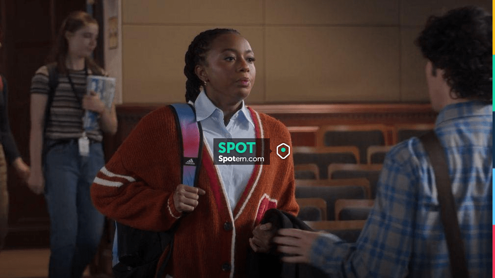 Varsity Cardigan Rust Ivory Prep Usado Por Whitney Chase Alyah varsity-cardigan-rust-ivory-prep-usado-por-whitney-chase-alyah