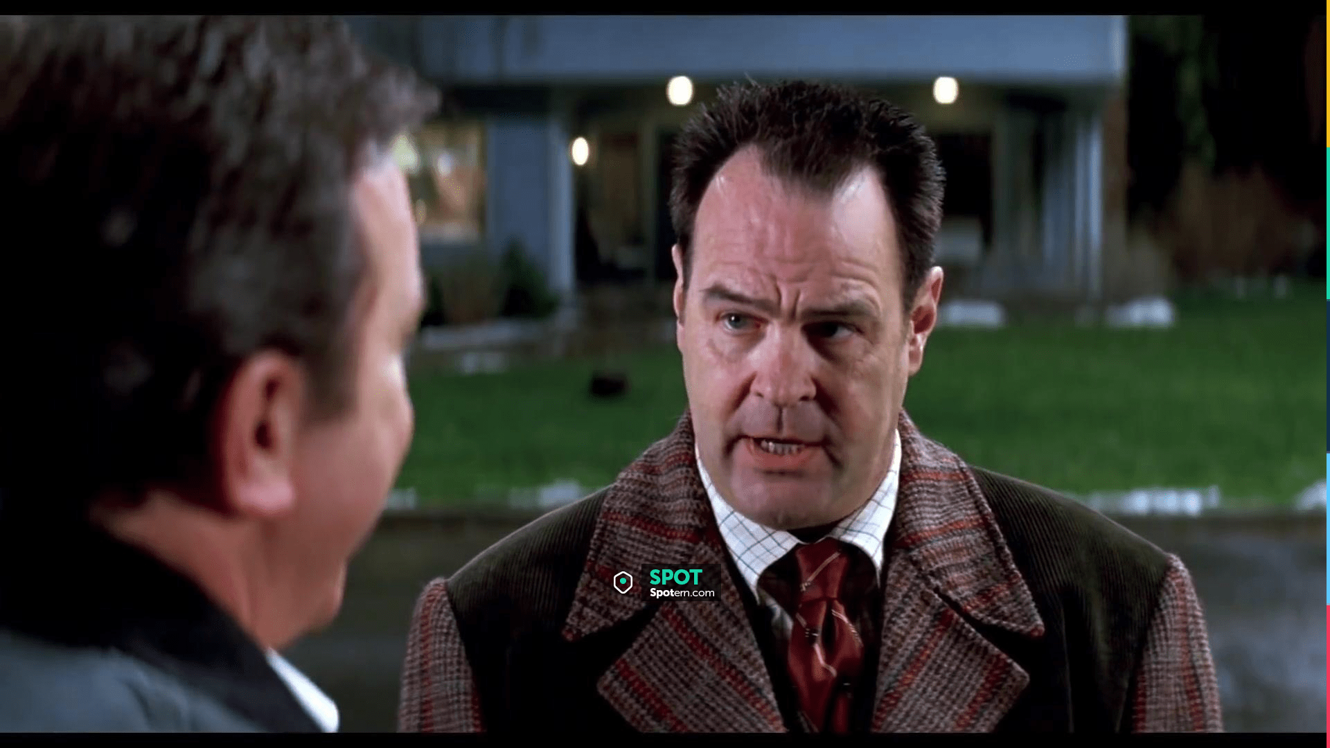 Chaqueta a cuadros usada por Vic Frohmeyer (Dan Aykroyd) en Navidad con