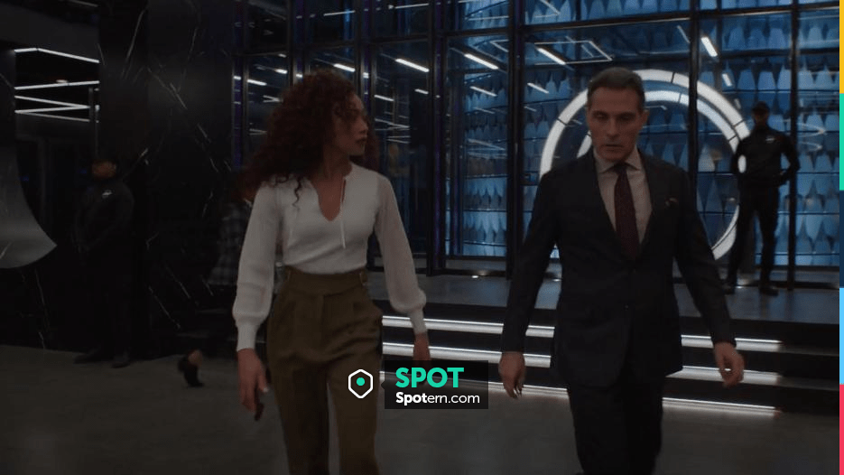 Michael Kors Gurkha Pants worn by Hannah Kim (Tati Gabrielle) as seen