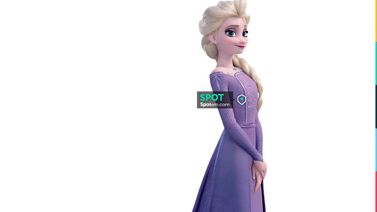 La robe portée par Elsa (Idina Menzel) dans le film La Reine des