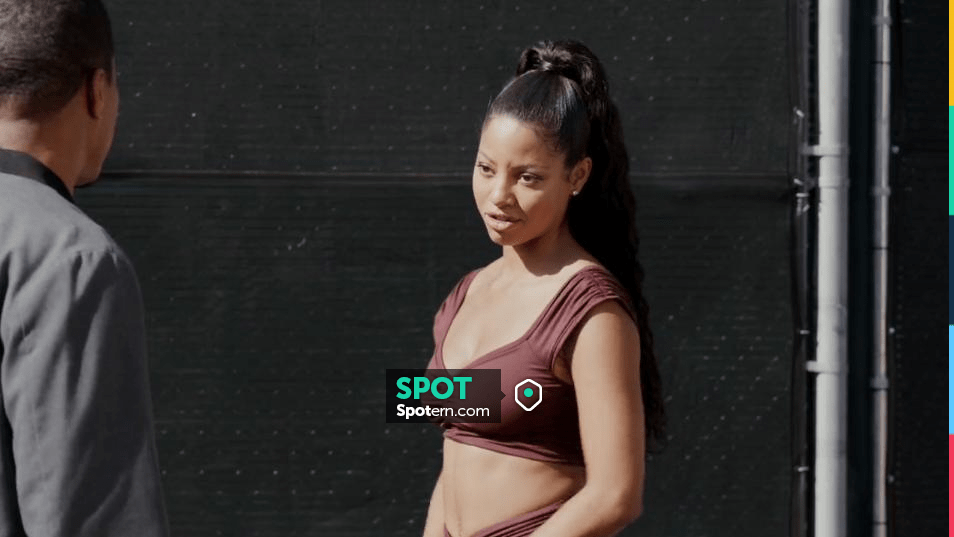 Free People Breathe Deeper Crop Tank worn by Thea Mays (Camille Hyde