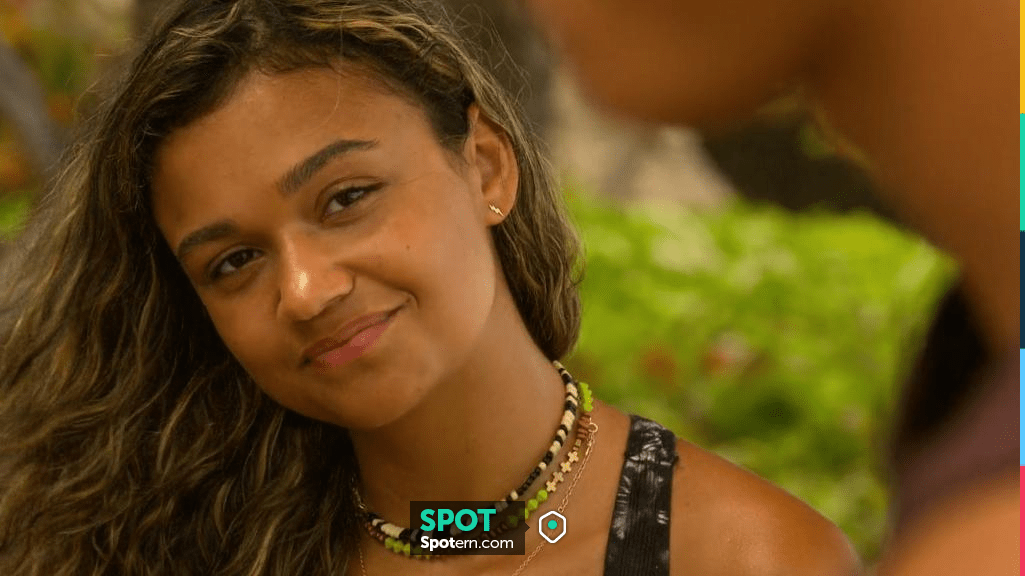 Head High Surf Club Avocado Party Choker worn by Kiara Carrera (Madison