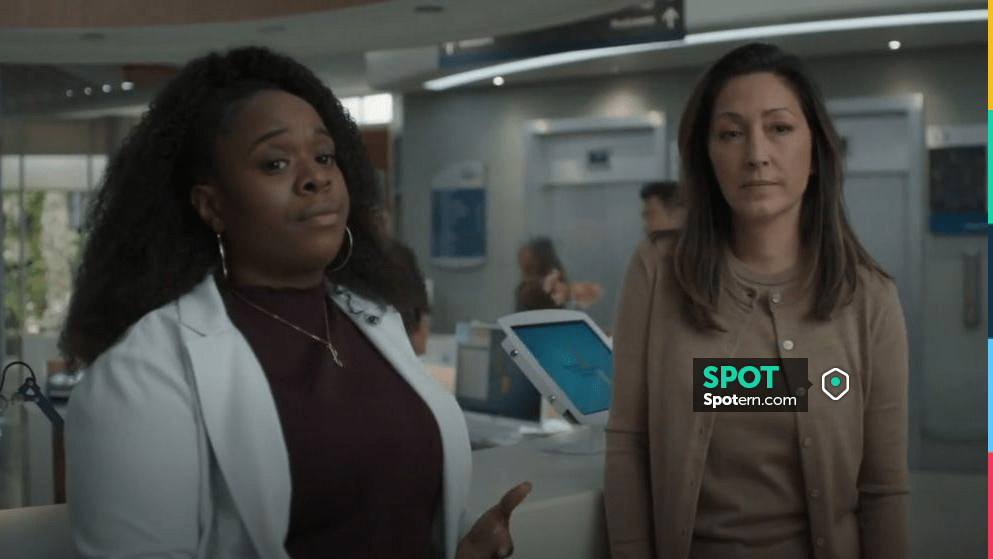 J.Crew Cotton Jackie Cardigan Sweater worn by Dr. Audrey Lim (Christina